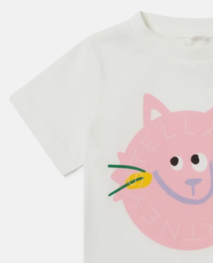 Katzen-Grafik-T-Shirt
