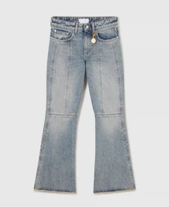 Kick-Flare-Jeans in Vintage-Waschung