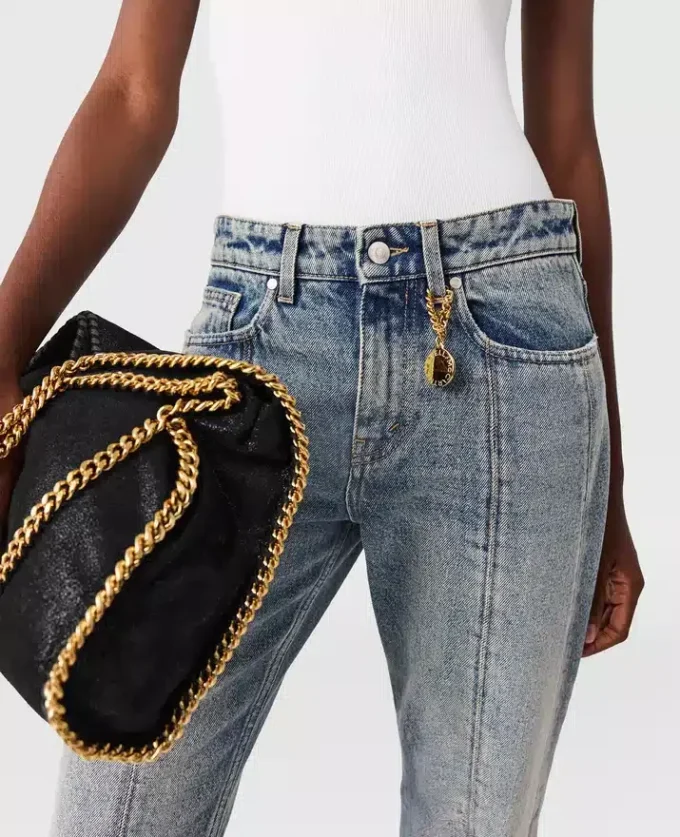 Kick-Flare-Jeans in Vintage-Waschung