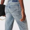 Kick-Flare-Jeans in Vintage-Waschung