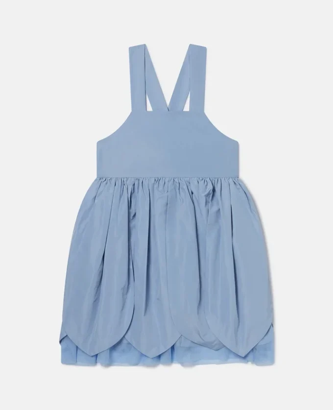Kleid mit Blütenblatt-Einsätzen