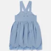Kleid mit Blütenblatt-Einsätzen