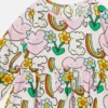 Kleid mit „Earth Friends“-Print und Bloomers-Set