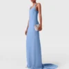 Kleid mit Kristallketten-Trägern