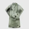 Kleid mit Pferdemuster
