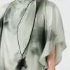 Kleid mit Pferdemuster