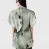 Kleid mit Pferdemuster