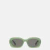 Klobige ovale Sonnenbrille