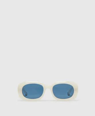Klobige ovale Sonnenbrille