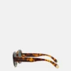 Klobige ovale Sonnenbrille