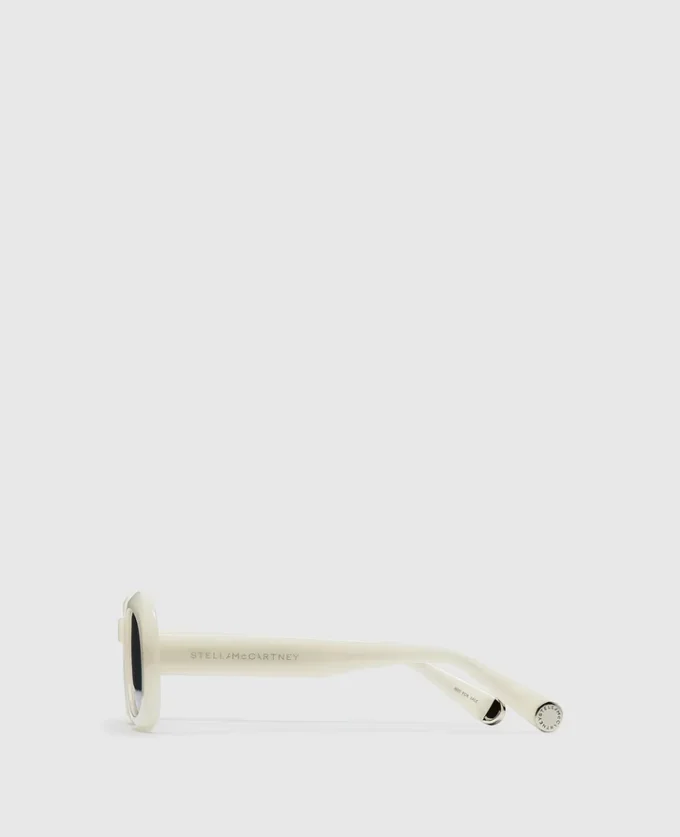 Klobige ovale Sonnenbrille