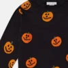 Kürbis-Fleece-Sweatshirt