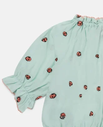 Kurzärmeliges Oberteil mit Plissee-Saum von Ladybird