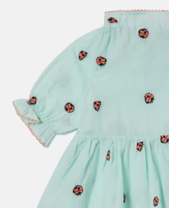Ladybird Kleid mit kurzen, gewellten Ärmeln
