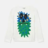 Langarm-T-Shirt mit Monster-Motiv