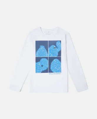 Langarmshirt mit Monster-Grafik