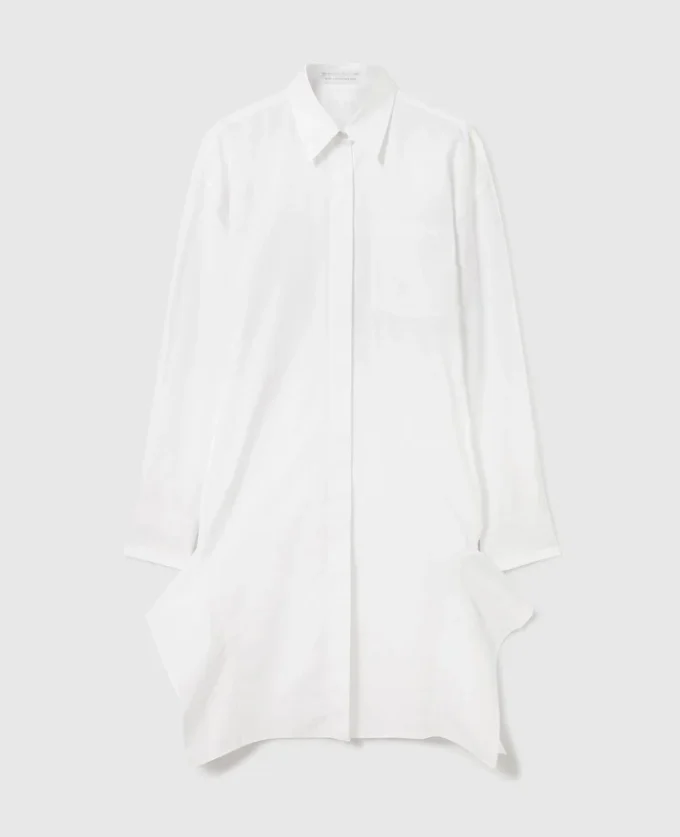 Langärmeliges Hemdkleid