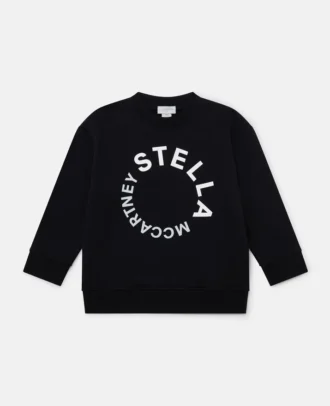 Langärmliges Sweatshirt mit Logo-Grafik