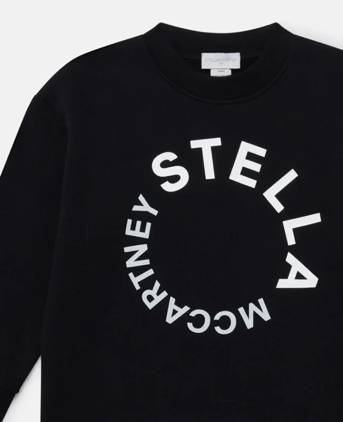Langärmliges Sweatshirt mit Logo-Grafik