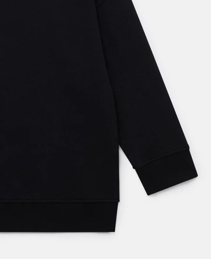 Langärmliges Sweatshirt mit Logo-Grafik