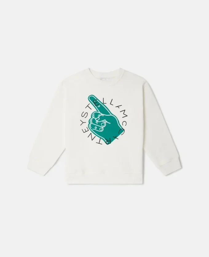 Langärmliges T-Shirt mit Logo-Varsity-Grafik