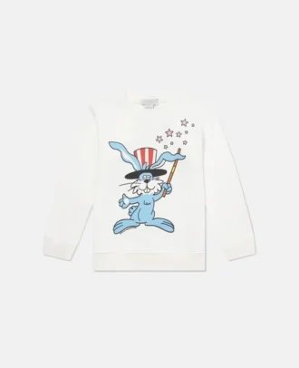 Langärmliges T-Shirt mit Magicians Bunny-Grafik