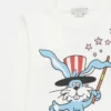 Langärmliges T-Shirt mit Magicians Bunny-Grafik