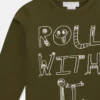 Langärmliges T-Shirt mit Schriftzug