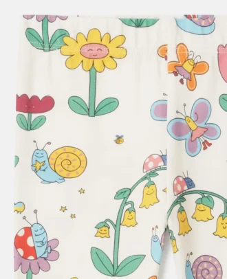 Leggings mit Blumenprint