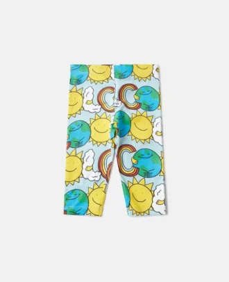 Leggings mit Earth Friends-Print