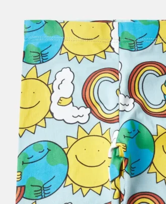 Leggings mit Earth Friends-Print