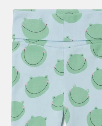 Leggings mit Froschprint