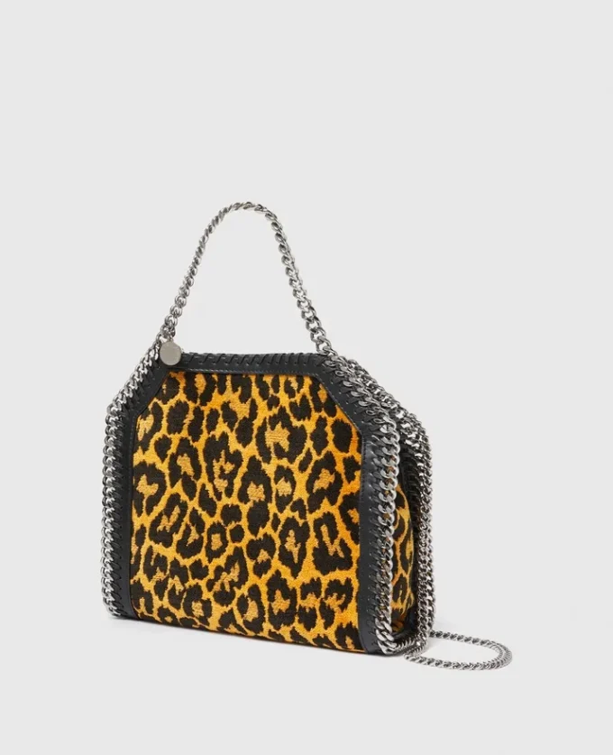 Leopard Falabella Mini-Tasche