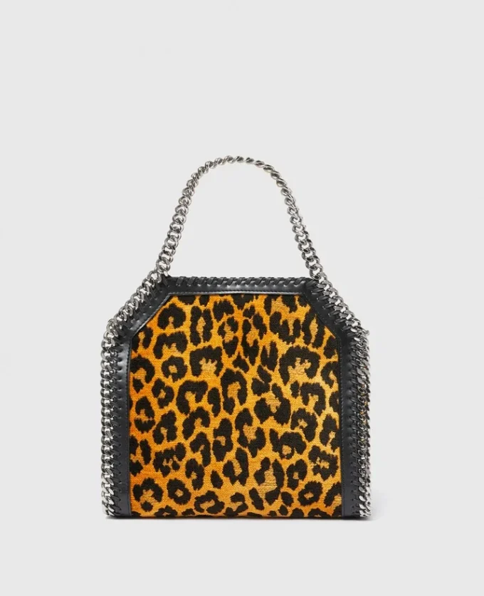 Leopard Falabella Mini-Tasche