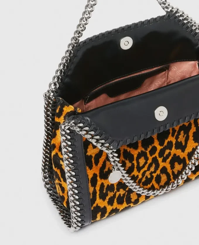 Leopard Falabella Mini-Tasche