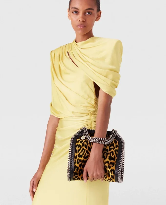Leopard Falabella Mini-Tasche