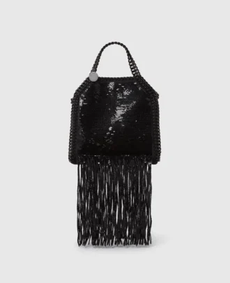 Limitierte Auflage der Falabella Sequin Fringe Tiny Tote Bag