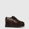 Limitierte Auflage Elyse Snake Plateauschuhe