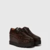Limitierte Auflage Elyse Snake Plateauschuhe