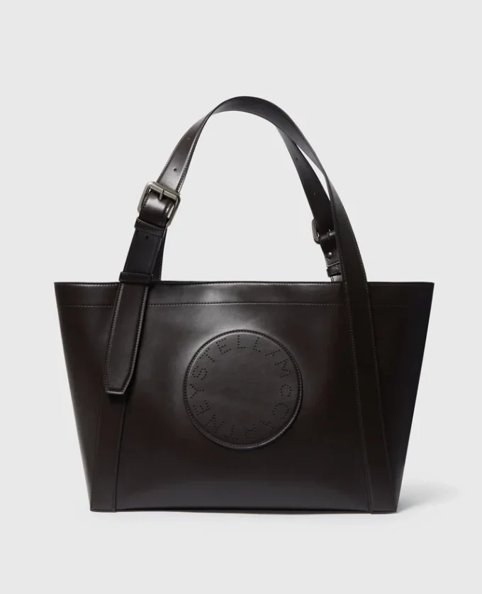 Logo Belt Crossbody Tote Bag