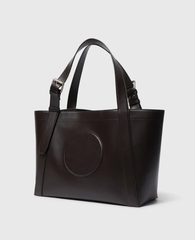 Logo Belt Crossbody Tote Bag