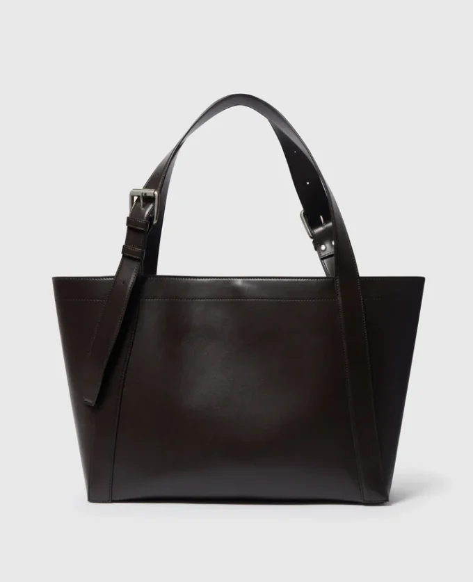 Logo Belt Crossbody Tote Bag