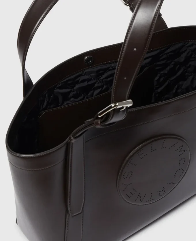 Logo Belt Crossbody Tote Bag