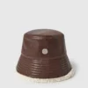 Logo-Bucket-Hat mit Plüschfutter