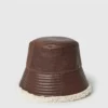 Logo-Bucket-Hat mit Plüschfutter