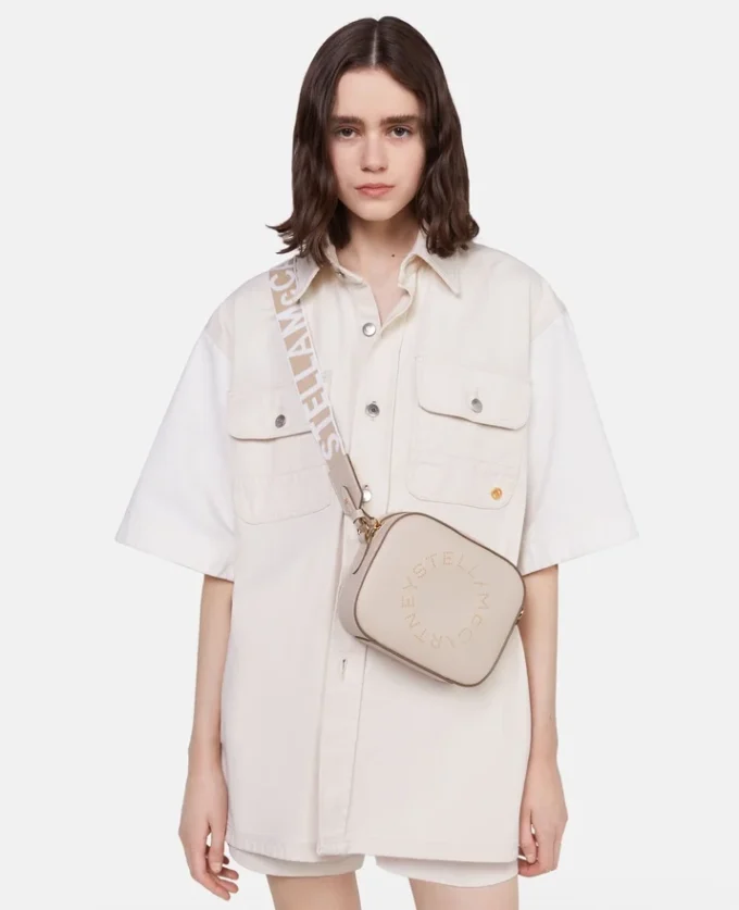 Logo Camera Crossbody Bag