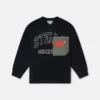 Logo-Grafik-Sweatshirt mit Rundhalsausschnitt