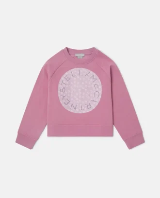 Logo-Grafik-Sweatshirt mit Rundhalsausschnitt