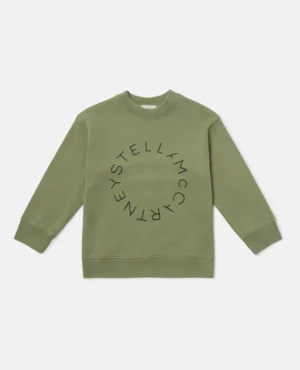 Logo-Grafik-Sweatshirt mit Rundhalsausschnitt