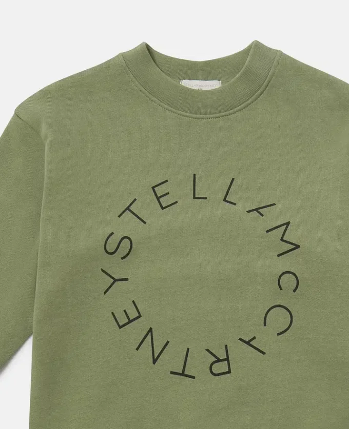 Logo-Grafik-Sweatshirt mit Rundhalsausschnitt